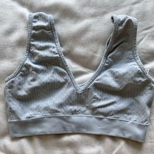 Aerie Seamless Cableknit Plunge Bralette